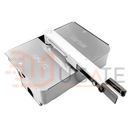 Stainless steel foundation box with release system FAAC 490110