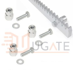 Horganyzott vasacél állvány Mod.4 30 x 12 x 1000 mm 3 hegesztési rögzítés