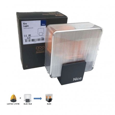 Era Light 12V 24V NICE ELDC oriģinālais LED zibspuldzis