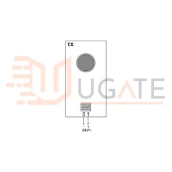 Carte transmettrice photocellulaire LAB LIN2 XEL2 DITEC ENTREMATIC 6LAB3T NC6LAB3T