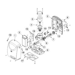 SX DX limit skate pour CROSS 5 7 8 DITEC ENTREMATIC NC6CS7SF 6CS7SF