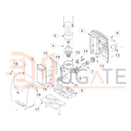 Transformator do E2H CROSS LINE GLOBE QIK DITEC ENTREMATIC 6TR591E NC6TR591E