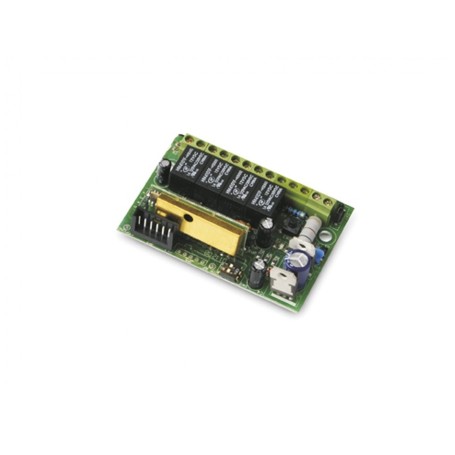 Receptor de radio de 4 canales de 433 MHz GIBIDI DRS 4334 AU02810