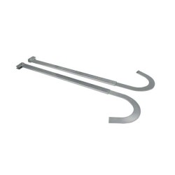 Coppia bracci telescopici curvi per APROLI480 FADINI 511L