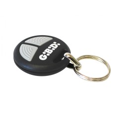 Radiocommande Rolling Code noir 2 canaux 433MHz GIBIDI GIOTTO DTR 4335 AU04500