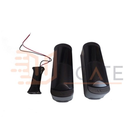 Pair of wireless battery photocells automation garage gates barriers