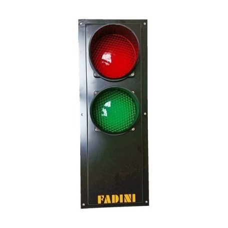 Sarkans/zaļš LED luksofors 5W 230Vac VISUAL344 FADINI 3215L