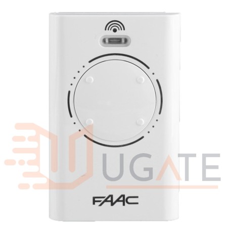 Nuotolinio valdymo siųstuvas XT4 868 SLH Baltas FAAC 787010 Originalus