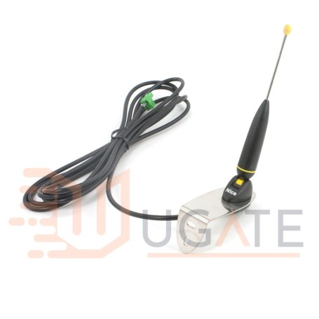 Antenne murale externe avec support original 433,92 Mhz NICE ABF