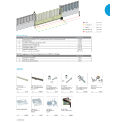 Stumdomų vartų variklis BLIZZARD 400 C ENC - 24V GENIUS 6110080 2