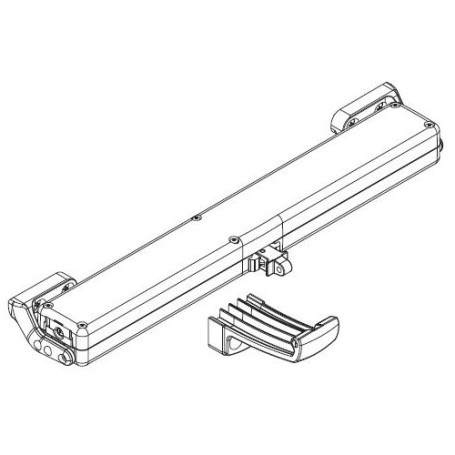 Actionneur moteur à chaîne pour fenêtres vasistas TOPP C15 230V 3A91003 GRIS
