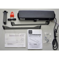 Attuatore  motore a catena per finestre vasistas TOPP C40 24V 3A29951 NERO