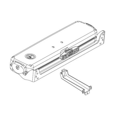 Chain motor actuator for vasistas windows TOPP C40 24V 3A29953 GREY