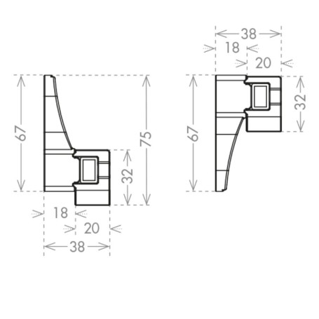 Nailono stovas su plienine šerdimi su reguliuojamais laikikliais iki 1000 kg durų