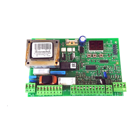 Központi kártya Elektronikus vezérlőpanel 230v eredeti FAAC 455D 790917