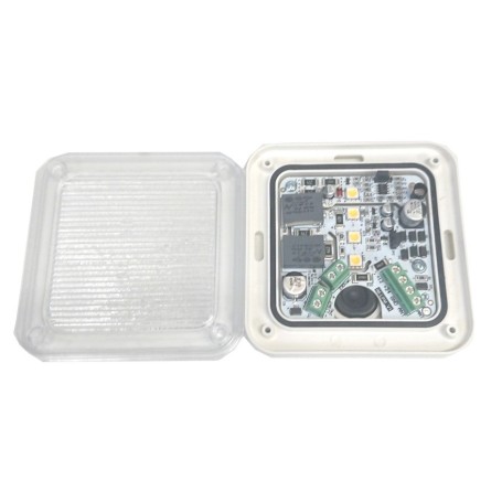 Стенна мигаща светлина с 3 светодиода + един свободен, който може да се използва като светлинен индикатор или индикатор