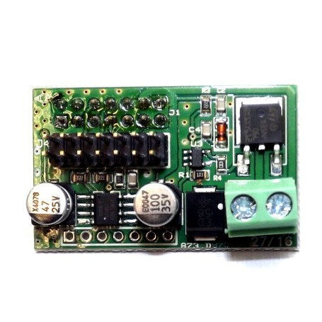 MEL04 Placa complementaria enchufable para paneles de control PROTECO salida de cerradura eléctrica