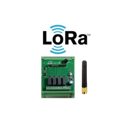 Receptor de enlace de radio para transmisores de tecnología LORA de larga distancia