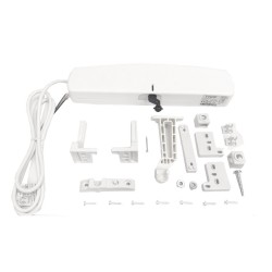 Actuador de motor de cadena para ventanas batientes TOPP C25 230V 3A80002 Blanco