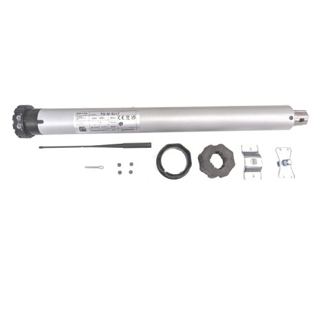 TTGO NICE TGM3017 cauruļveida motors žalūzijām un žalūzijām 230V 30Nm ietilpība 60kg