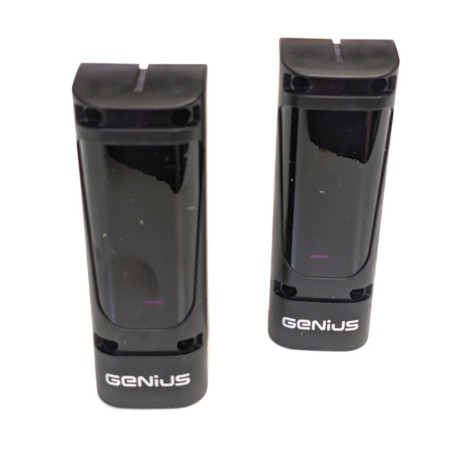 Pair of photocells outdoor wall 24v VEGA FAAC GENIUS 6100147