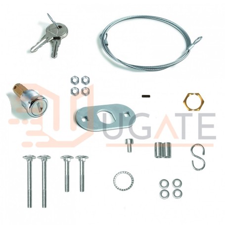 Kit de liberação externa para DITEC unidades de reboque seccionais de garagem ENTREMATIC ASB1