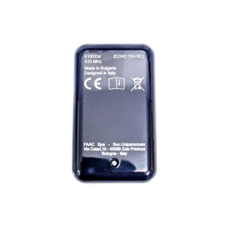 ECHO TX4 RC 433 oddajnik daljinskega upravljalnika GENIUS 6100334 izvirnik