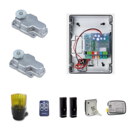DIABLO 868Mhz KIT automação subterrânea para portão basculante do GENIUS FAAC