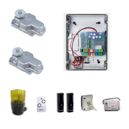DIABLO 433Mhz UNDERGROUND AUTOMATION KIT para portão basculante GENIUS FAAC