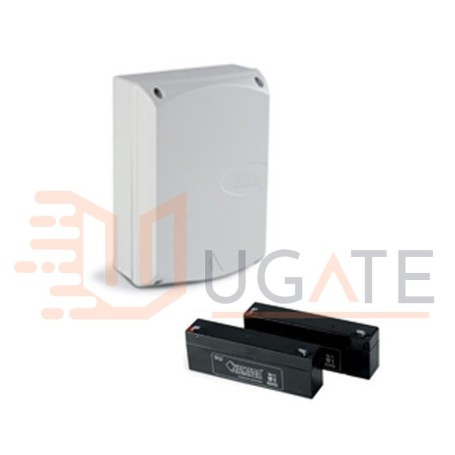 Notbatterie-Kit komplett mit 2 2AH Batterien mit BBU20 DITEC ENTREMATIC Box