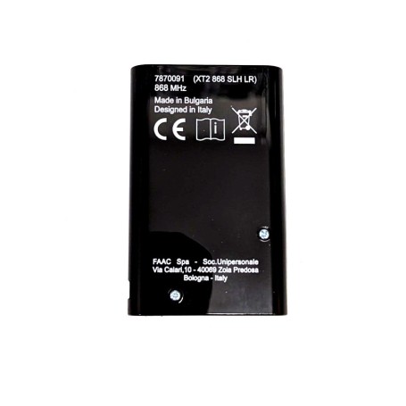 Pilot zdalnego sterowania Nadajnik zdalnego sterowania XT2 868 SLH Oryginalny FAAC 7870091