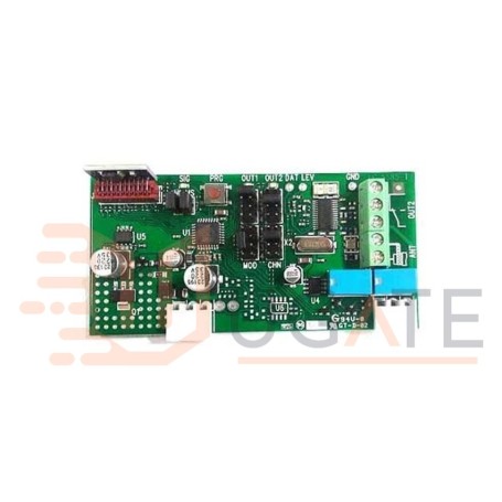 Оригинален DITEC ENTREMATIC BIXR2 2-канален 12V 24V 433 MHz приемник