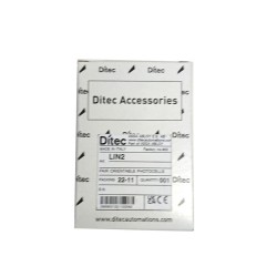 Para fotokomórek 24V slim do DITEC zewnętrznych ENTREMATIC LIN2 2