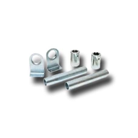 Par de kits de tubos de transmisión 200mm 00058P0379 Original FAAC GENIUS