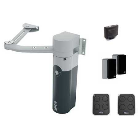 Hinged gate kit 1 single leaf 1,8mt Walky 1024 BD NICE WALKY1024BDKCE
