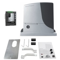 Kit de automação para portões de correr até 600 kg 24v NICE Robus RB600BDKCE 2