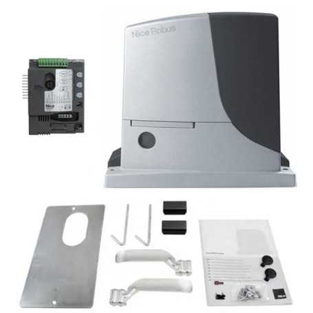Automationskit für Schiebetore bis 600 kg 24V NICE Robus RB600BDKCE