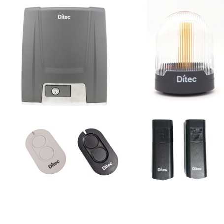 ION 24V motora komplekts bīdāmiem vārtiem Max 600 KG DITEC ENTREMATIC DITION6L