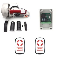 Kit motorisation volet roulant avec unité de commande et 2 télécommandes radio