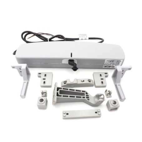 Atuador de motor de corrente para janelas suspensas na parte inferior TOPP C25 230V 3A80003 CINZA