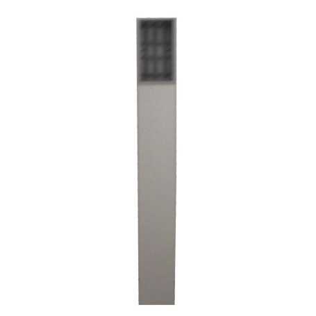 Universal single column with photocell housing, height 533 mm