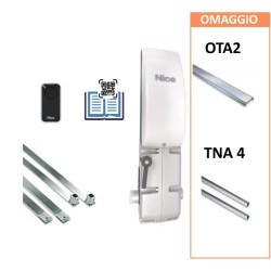 TNLKCE automazione per porta basculante con trasmissioni e supporto motore omaggio