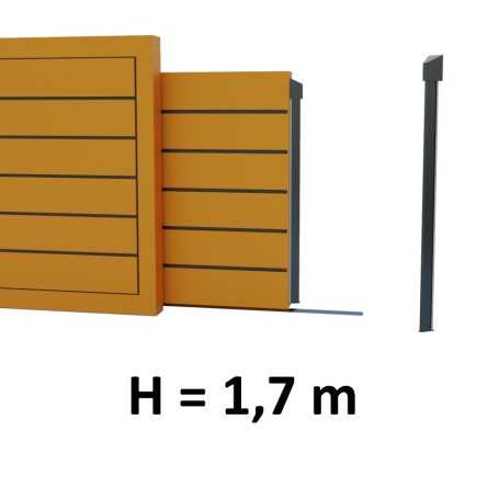 Küstenempfindliche Kantensicherheit 1,7 MT 170 CM 1700 MM Automation Türtore