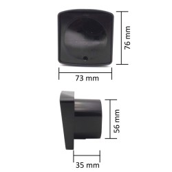 Pár fotobuněk Photocell 12-24V univerzální zapuštěná brána automatizace 2