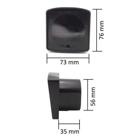 Paar Fotozellen Photocell 12-24V Universal Einbautorautomatisierung
