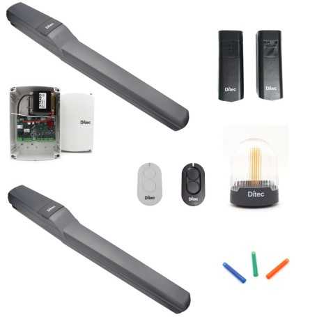 PWR35 Kit de motor de 24V para puerta de hoja batiente de 7M 2 DITEC ENTREMATIC DITPWR35HL