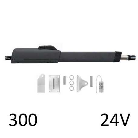 Motora šūpoles vārtu izpildmehānisms MISTRAL 324 EPS 24v FAAC GENIUS 6170178