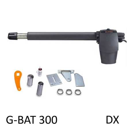 Motore Attuatore per cancelli a battente G-BAT 300 DX GENIUS 6170026 FAAC GENIUS