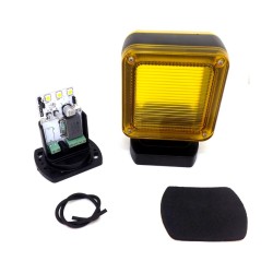 Baliza LED Intermitente Universal 12V 24V 230V Sin Antena 5501010 2
