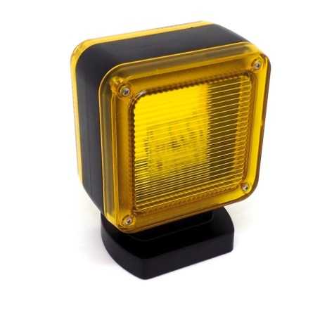 Universalus LED mirksintis švyturys 12V 24V 230V be antenos 5501010